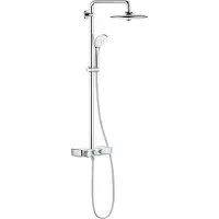 GROHE Euphoria SmartControl system 260 Mono, Duschsystem mit Thermostatbatterie, Wandmontage, chrom, 26509000