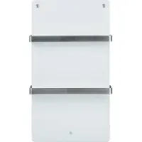 Eurom Sani 400 WiFi, Infrarot-Heizlüfter, 1,7 m, IP24, Drinnen, Wand, Edelstahl, Weiß