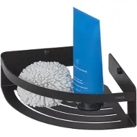 Tiger Duschkorb Caddy Ecke Schwarz