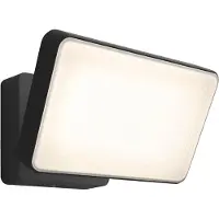 Philips Hue White+Color Discover LED-Außenstrahler Discover, dimmbar, schwarz, Aluminium, Smart Home Wandleuchte außen