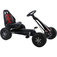 Volare Go-Kart-Rennwagen - Jungen - Gross - Luftreifen - Schwarz