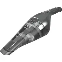 Black & Decker NVC220WC-QW, Trocken, Filterung, 866 l/min, Beutellos, Chrom, Titan, Transparent, 0,385 l