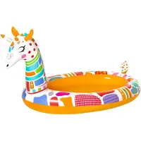 Bestway 266 x 157 x 127 cm Kinderbecken Groovy Giraffe Sprayer