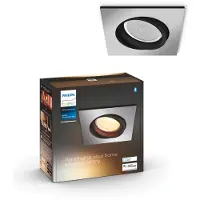 Philips Hue Milliskin Einbaustrahler White Ambiance - rund - Aluminium