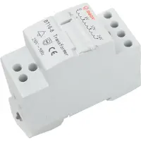 Ezviz transformer for videodørklokke DB1 og DB1C. 230v AC, udgangsspænding 8/12/24V AC, 9VA. Til DIN skinne montering.