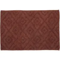 Sealskin Badematte Aztec Dunkelbraun-60 x 90 cm