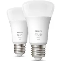 Philips White 8719514289192A, Intelligentes Leuchtmittel, Bluetooth/Zigbee, Weiß, LED, E27, A60