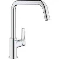 GROHE QuickFix Start, Standard, Chrom, Joystick, Einzelbild, 3/8", Keramik