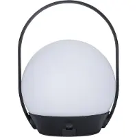 Lutec Smart table lamp Cardi black