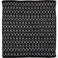 Sealskin Toilettenmatte Boho Schwarz - 60 x 60 cm