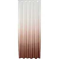 Sealskin Duschvorhang Blend Dunkelrosa Weiß (180 x 200 cm)