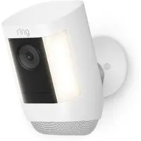 Ring Spotlight Cam Pro Battery, IP-Sicherheitskamera, Draußen, Kabellos, Decke/Wand, Weiß, Box
