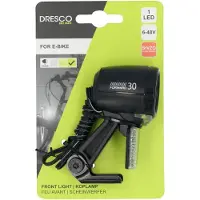 Dresco E-Bike Scheinwerfer Urban 40 Lux