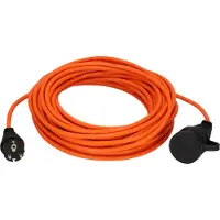 Brennenstuhl 1169940 Strom Verlängerungskabel Orange 20 m Ölbeständig, UV-Best
