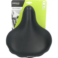 Dresco Sattel Urban XL Schwarz