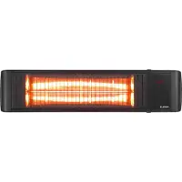 Eurom Golden 2000 Amber Focus Heizstrahler, Wandgerät, 2000 Watt, Thermostat