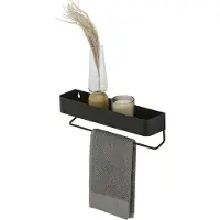 Sealskin Regal mit Handtuchhalter Brix Schwarz