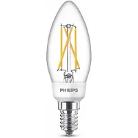 Philips Lampe 40;18;9 W B35 E14, 5 W, 40 W, E14, 470 lm, 15000 h