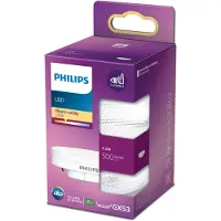 Philips Spot 40 W GX53, 5,5 W, GX53, 500 lm, 15000 h, Warmweiß