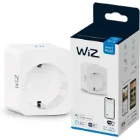 WiZ Connected Smart Plug, Drinnen, Weiß, Haus, Kunststoff, IP20, I