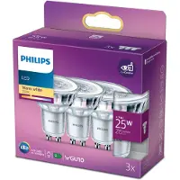Philips 2,7W - GU10 - 2700K - 215 lumen 3er-Set