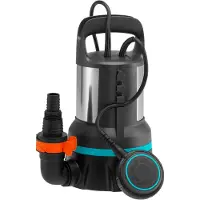 Gardena 9032-20, 450 W, AC, 0,7 bar, 11000 l/h, IPX8, Schwarz, Silber