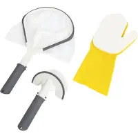 Bestway 60310, Reinigungs-Set, Jede Marke, Grau, Weiß, Gelb, 394 g, Vollfarben-Box, 80 mm