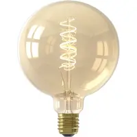 Calex Lichtquelle 3,8W - E27 - G125 - Led - Filament Gold Ø 12,5cm