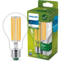 Philips Lampe, 5,2 W, 75 W, E27, 1095 lm, 50000 h, Weiß