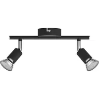 Philips Limbali Decken-/Wandspot, 2x, Strahler Oberflächenbeleuchtung, GU10, 2 Glühbirne(n), LED, 220-240 V, Schwarz
