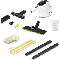 Kärcher Dampfreiniger SC 1 EasyFix, 1200W, 3 Bar, 0,2 l, Bodendüse, Armaturen