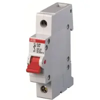 ABB E201/63G Trennschalter 1P,63A,Schaltgriff grau 2CDE281001R1063