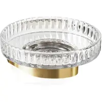 DECOR WALTHER Seifenschale Century Wandmodell Matt Gold