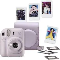Fujifilm INSTAX mini 12 Lilac Purple Peak Bundle