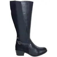 Custom Made Damenstiefel Versailles Schwarz Wadengröße 40 cm-Schuhgröße 44