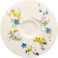 Rosenthal Kaffee-Untertasse "Brillance" in Weiß/ Gelb/ Blau - Ø 15,4 cm - onesize