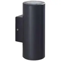LINDBY - Nati Round Außenwandleuchte IP54 Dark Grey