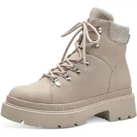 Tamaris Damen Stiefeletten 1-26819-41 425 Farbe: Beige Größe: 36