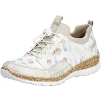 Rieker Schnürschuhe weiß in Gr. 41