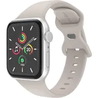 IMoshion Silikon-Armband⁺ für Apple Watch | 38/40/41/42 mm - Größe S/M - Stone