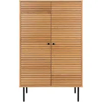 House Nordic | Sideboard Kyoto Natürlich MDF 40x80x130 cm | NADUVI
