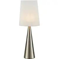 Markslöjd - Conus Tischleuchte Nickel/Off-White