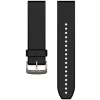 Garmin QuickFit 22, Band, Approach S60, fnix 5, Forerunner 935, quatix 5, quatix 5 Sapphire, Silikon, Silber, 22 mm