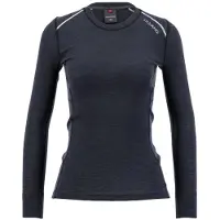Ulvang Rav 100% Round Neck, Damen, schwarz