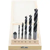 Bgs 50401 Holzkronen-Fräsbohrer-Satz, 4-12 mm, 6-tlg.