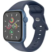 IMoshion Silikon-Armband⁺ für Apple Watch | 44/45/46/49 mm - Größe M/L - Midnight