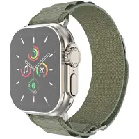 IMoshion Nylon Alpine Armband für Apple Watch | 38/40/41/42 mm - Olive Green