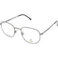 Carrera 323 Herren-Brille inkl. Gläser Vollrand Geometrisch Metall-Gestell 51/21/145, grau
