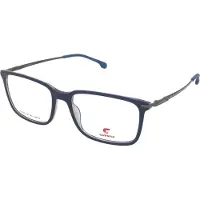 Carrera Herren CARRERA 8897 PJP Rahmen von BRILLEN Plastik Blau Quadratisch