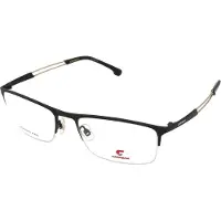 Carrera Herren CARRERA 8899 I46 Rahmen von BRILLEN Metall Schwarz undurchsichtig/ Gold Quadratisch